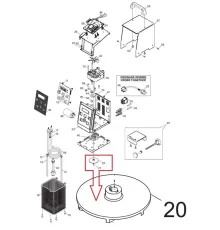 Крыльчатка GM5036870 д/аппарата д/приготовления блюд при низких температурах т.м. VORTMAX, серии VS