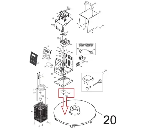 Крыльчатка GM5036870 д/аппарата д/приготовления блюд при низких температурах т.м. VORTMAX, серии VS