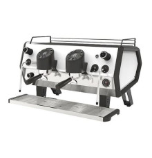 Кофемашина Sanremo D8 2 высокие гр, PRO, белая/черная