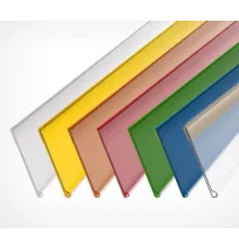 Держатель ценника клеющ., полочный,  белый,195030-Wh,60,1250 мм