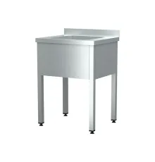 Ванна моечная одинарная люкс 600х700х850 R