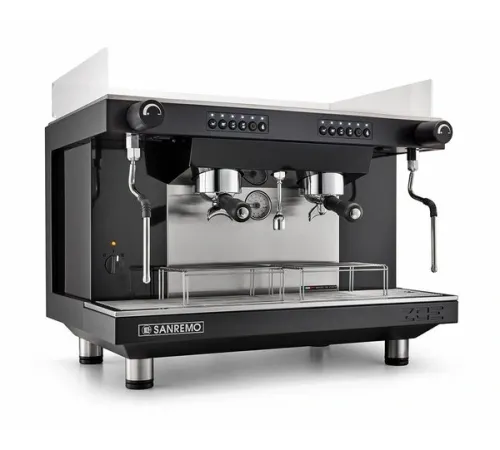 Кофемашина т.м. Sanremo сер. Zoe мод. Zoe Tall 2 гр. 220В, автомат, чёрная
