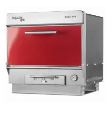 Печь на древесном топливе Pujadas OVEN 140, красный