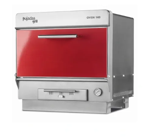 Печь на древесном топливе Pujadas OVEN 140, красный