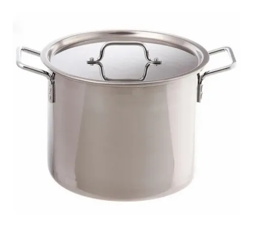 Кастрюля Катунь серии Общепит, КТ-ОБ-18 В, клепанные сварные ручки 17 л, d 300 мм, h 280 мм