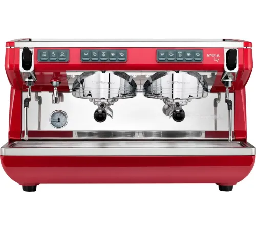 Кофемашина Nuova Simonelli Appia LIFE 2gr V 220V red+high groups+economizer