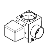 Клапан дренажный TH0370030019 для машин стиральных т.м. TOLON
