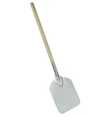 MGsteel Лопата для пиццы 38744 (прямоуг., 35х35 см, l=100 см, алюм., с дерев. ручкой)