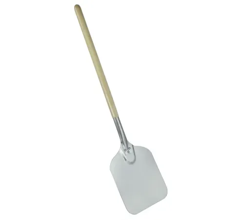 MGsteel Лопата для пиццы 38744 (прямоуг., 35х35 см, l=100 см, алюм., с дерев. ручкой)