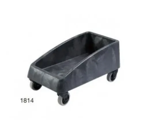 Тележка для контейнеров SLIM 1814BK  (L 51,6см w 29см h 26см, пластик)