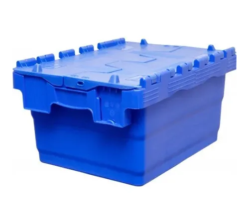 Ящик универсальный, сплошной, с крышкой Sembol SPKM 4320-1 синий