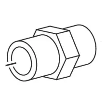Фитинг 319428324012  для машины cтиральной типа NF3J
