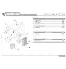 Фильтр-осушитель 14255 для льдогенераторов серий G, MUSTER