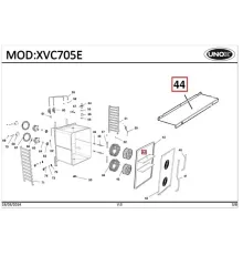 Панель дистанционная 0G1493A (1 шт.) для печи конвекционной электр. т.м. UNOX, серии XVC