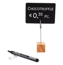 Набор ценникодержателей PosFix WOODEN CUBE №1 (202350)