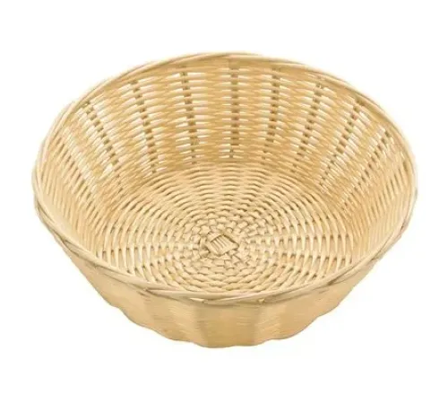 Sunnex Корзина плетеная для хлеба C03002 (полиротанг, D=20, H=7см, бежев., 04080367)