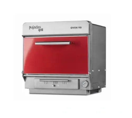 Печь на древесном топливе Pujadas OVEN 90, красный