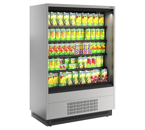 Витрина холодильная CARBOMA FC20-07 VM 1,3-2 версия 2.0 9006-9005