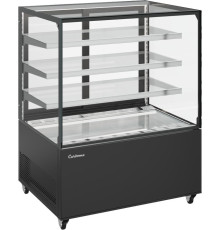 Витрина кондитерская CARBOMA Cosmo KC71-130 VV 1,2-1 RAL9005