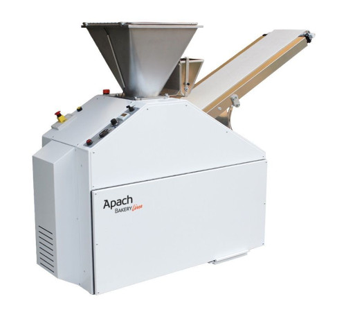 ТЕСТОДЕЛИТЕЛЬ ВАКУУМНЫЙ APACH BAKERY LINE SD120 A С ТЕФЛ. БУНКЕРОМ, СИСТЕМОЙ ДОП. СМАЗКИ И СКРЕБКОМ ТЕСТОДЕЛИТЕЛЬ ВАКУУМНЫЙ APACH BAKERY LINE SD120 A С ТЕФЛ. БУНКЕРОМ, СИСТЕМОЙ ДОП. СМАЗКИ И СКРЕБКОМ