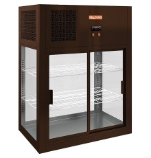 Витрина холодильная настольная HICOLD VRH O 790 BROWN