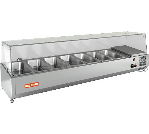Витрина охлаждаемая HICOLD VRX 1800 (1/4)