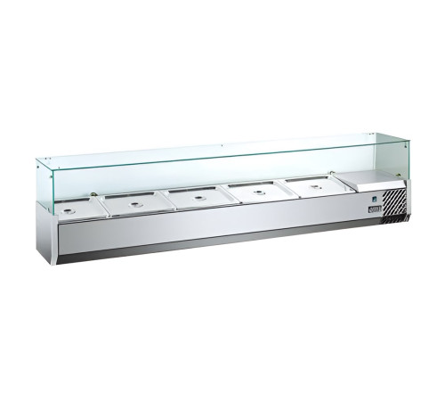 Витрина настольная холодильная HURAKAN HKN-VRX1200/380