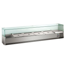 Витрина настольная холодильная HURAKAN HKN-VRX2000/380