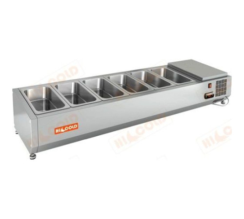 Витрина холодильная HICOLD VRTU 1390 1/4