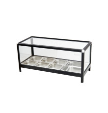 Подставка под гастроемкости закрытая OSBA SCG 6+1 BLACK