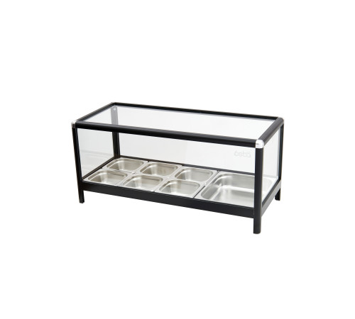 Подставка под гастроемкости закрытая OSBA SCG 6+1 BLACK