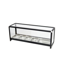 Подставка под гастроемкости OSBA SCG 4+1 black